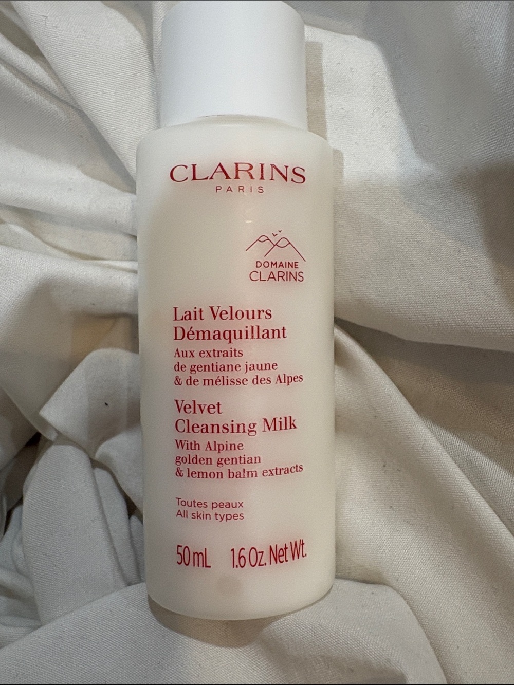 Clarins Velvet Cleansing Milk NEW UNUSED NO BOX